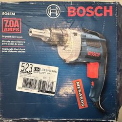 ***Like new BOSCH Drywall Screwgun 7.0 AMPS***