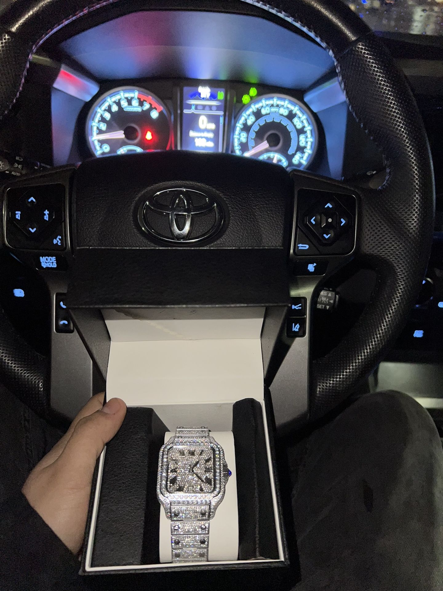 VVS Moissanite Mechanical Watch