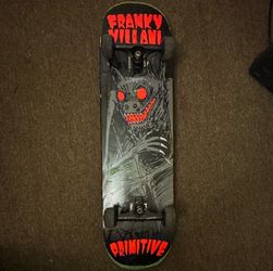 Rare 2018 Red/Black/Grey 8.5 Franky Villani Pro Deck.