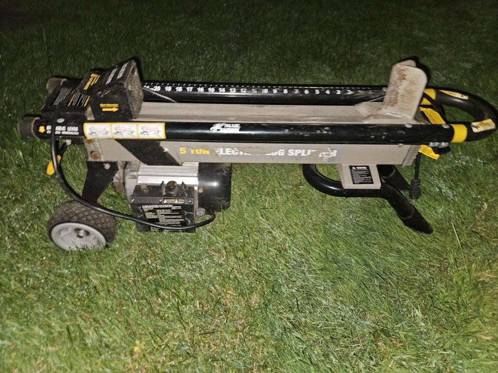 Blue Hawk 5 Ton Log Splitter