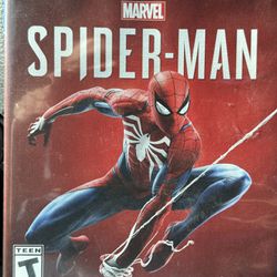 Marvel's Spider-Man (PlayStation 4, 2018). Clean disc 