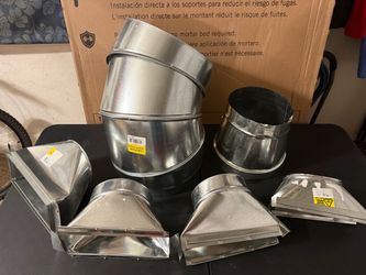 HVAC Ductwork Lot Miscellaneous NEW see photos for details