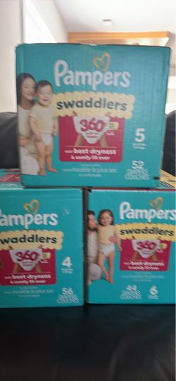Pampers size 4-5-6