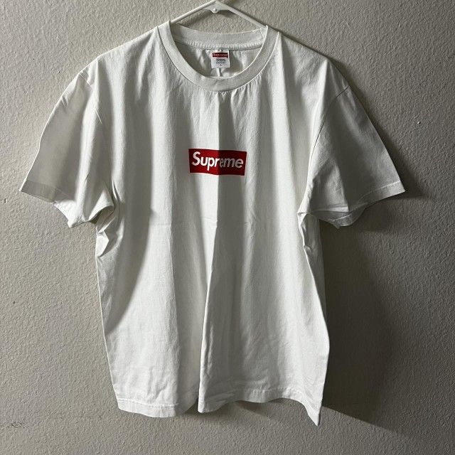 Supreme LA Box Logo Tee"White'