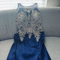 Blue Prom Dress