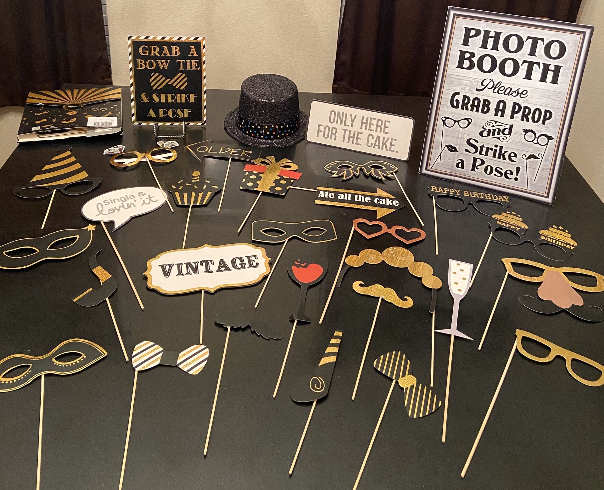 30+ BIRTHDAY PHOTO BOOTH PROPS