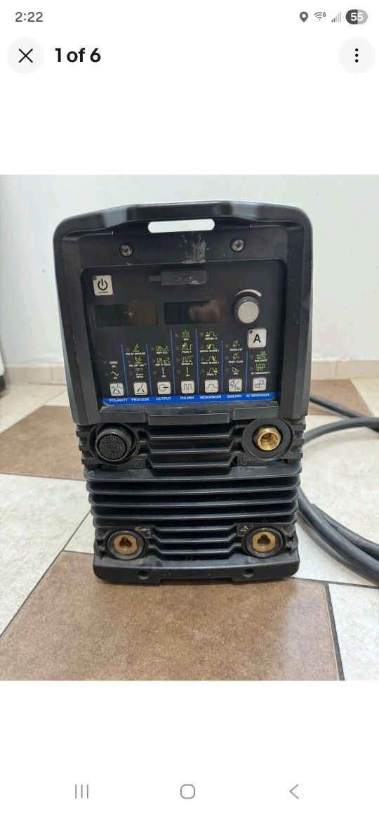 Read The Ad. Miller Dynasty 280 AC/DC Tig Welder 907514. Not Working