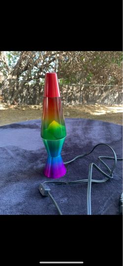 Mini vintage lava lamp