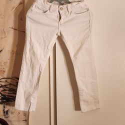 NV White Span Jean Pants Sz 5