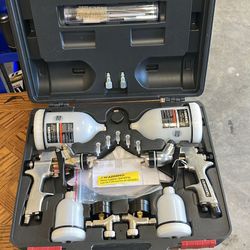 Gravity Feed Spray Gun Kit
