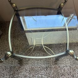 Nice Glass Side Tables 2 Each Medford OR
