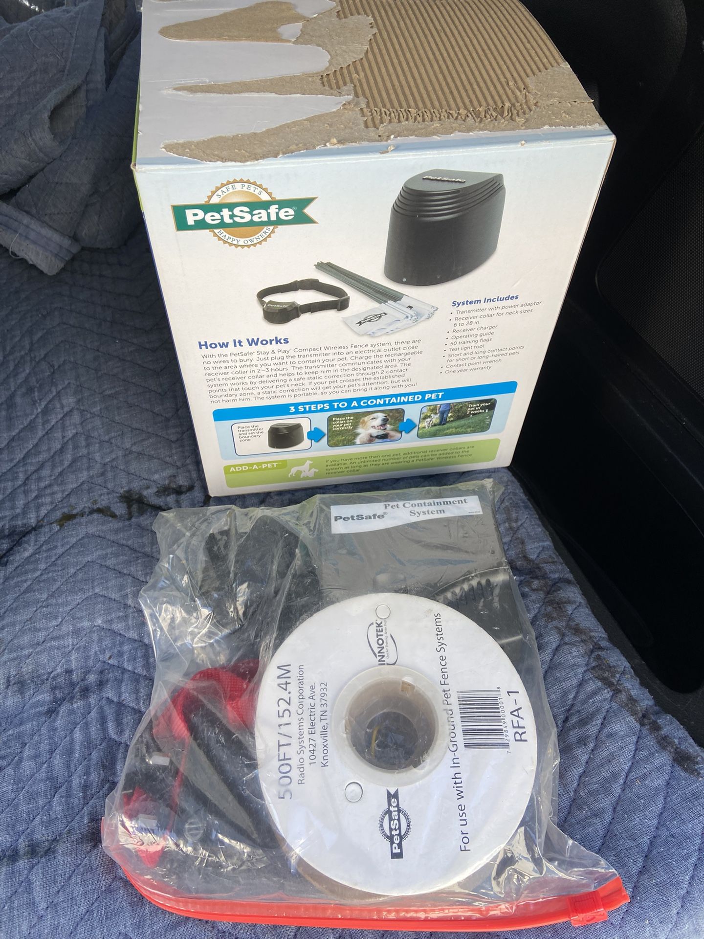 PetSafe Stay & Play Fence Dog Collar Wire Set Outdoor 