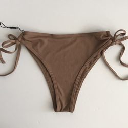 Ribbed Bikini Bottoms Size M