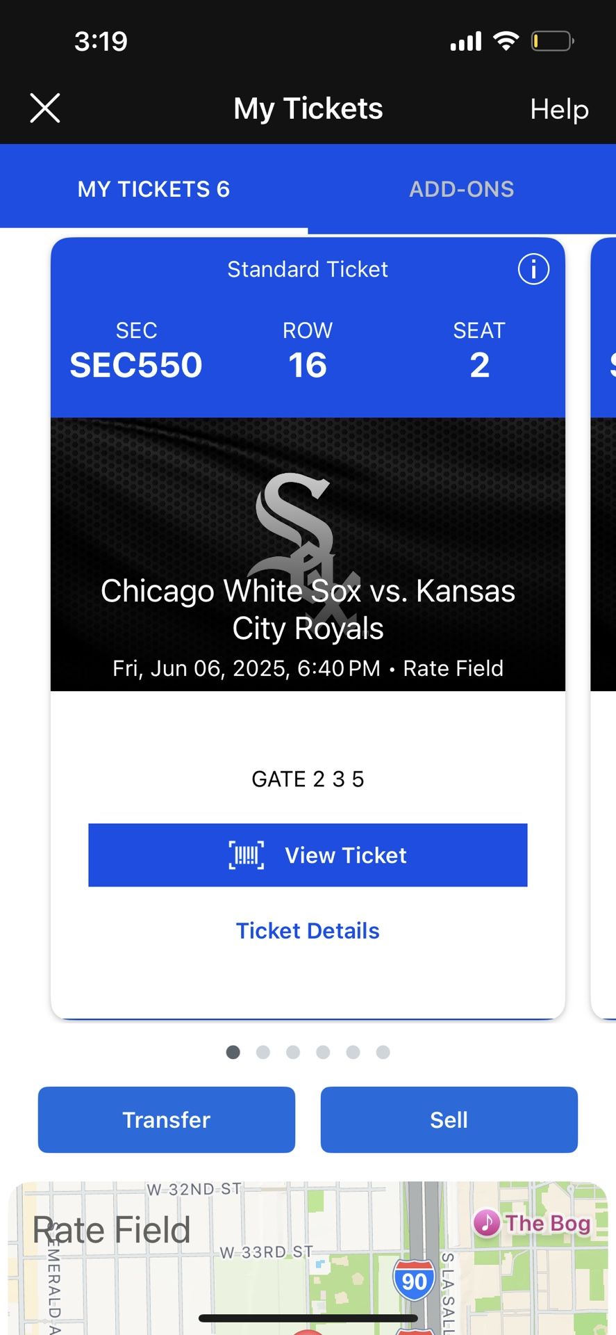 White Sox vs Kansas City