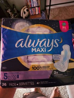 Always maxi pads