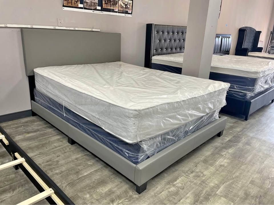 AMAZING DEAL!! BRAND NEW QUEEN BED FRAME / MATTRESS AND BOX SPRING!! $395!!!!