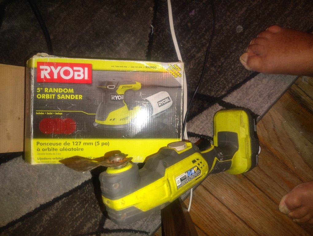 Ryobi Sander And Scraper