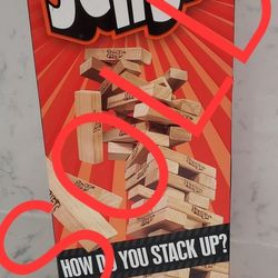 Jenga Classic Game by Hasbro

It's the classic block-stacking, stack-crashing game of Jenga. How will you stack up against the law of gravity? Stack t