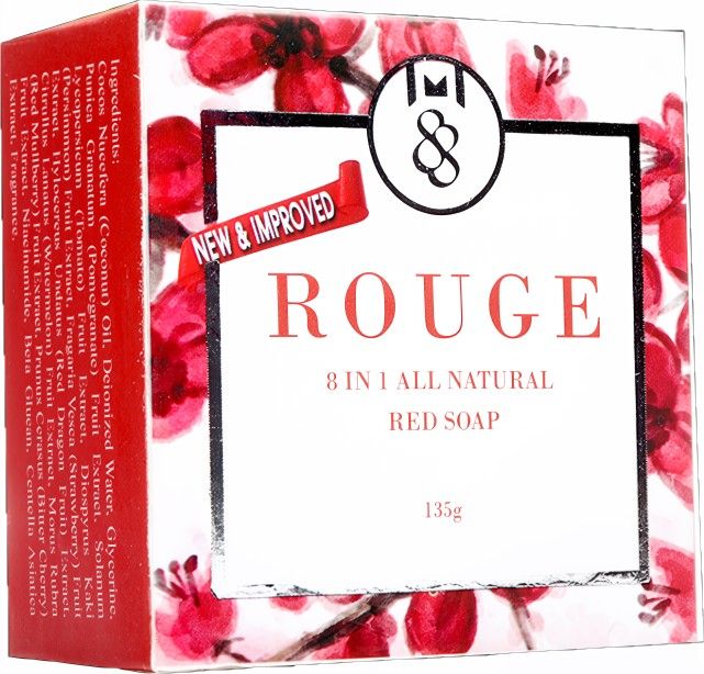 Maximum88 Rouge 8-1 All Natural Red Soap 135 Grams