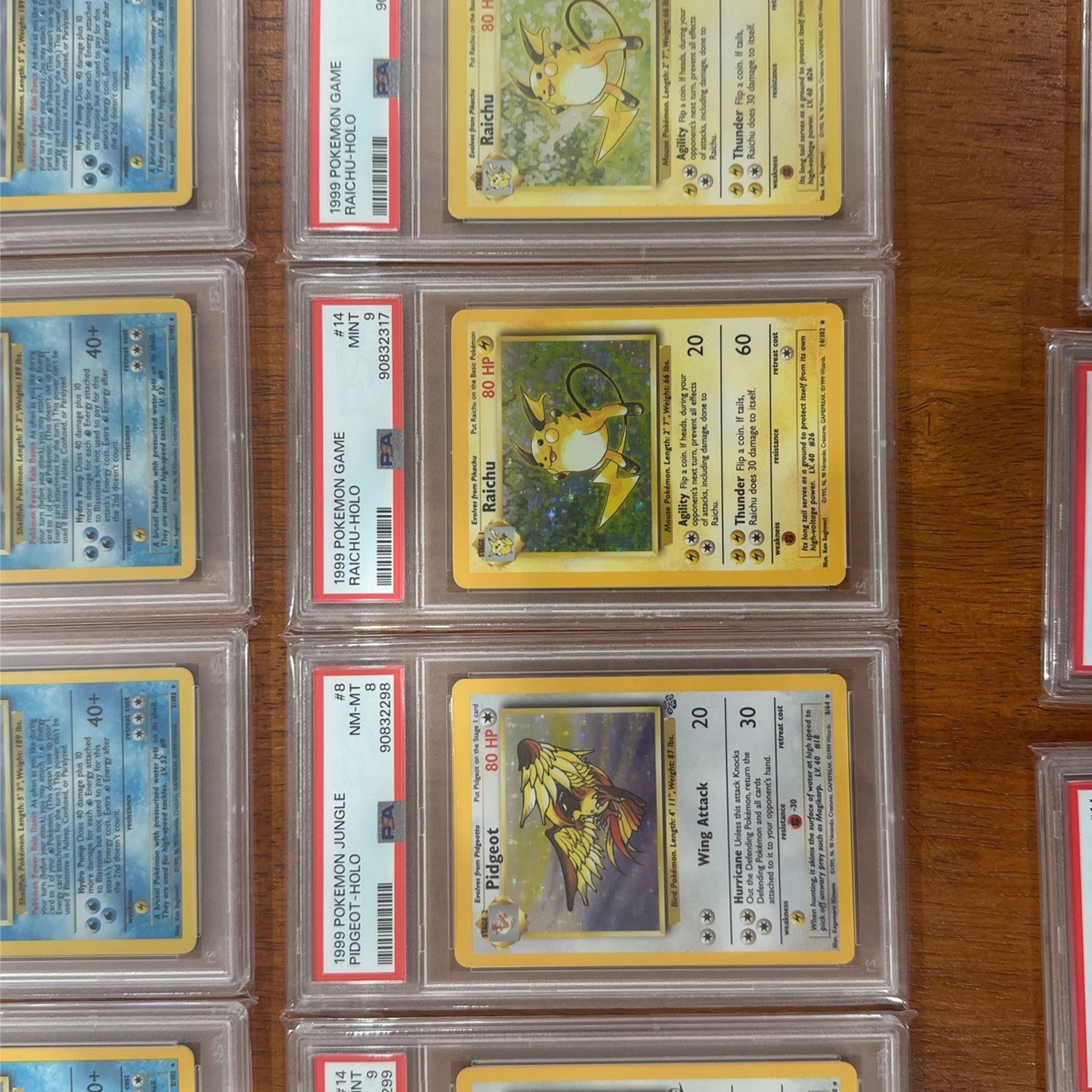 Vintage PSA Graded Pokémon Cards Charizard Unlimited