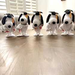 11’ snoopy Graduation musical plush toy New With Tag, Tested Works $15 Each 