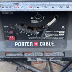 Porter Cable table Saw