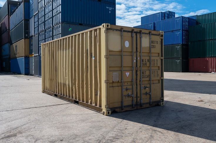20ft Used Shipping Container Available In Santa Cruz, California