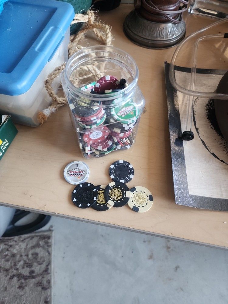 Random Poker Chips