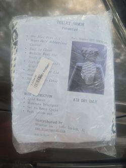 Toilet Armor. Protect toilets while workingn