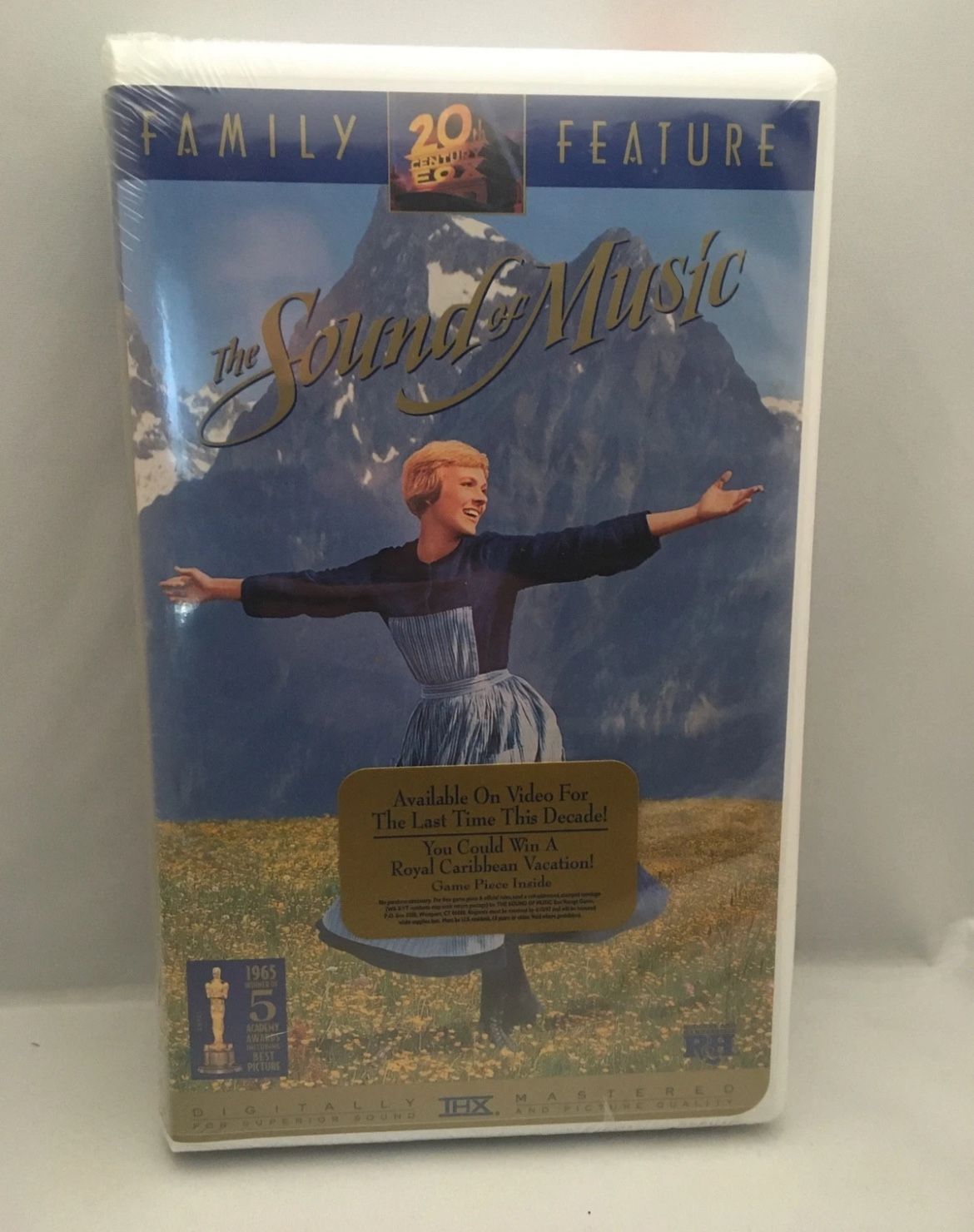 The Sound of Music (VHS, 1996) -SEALED- see description below for details!