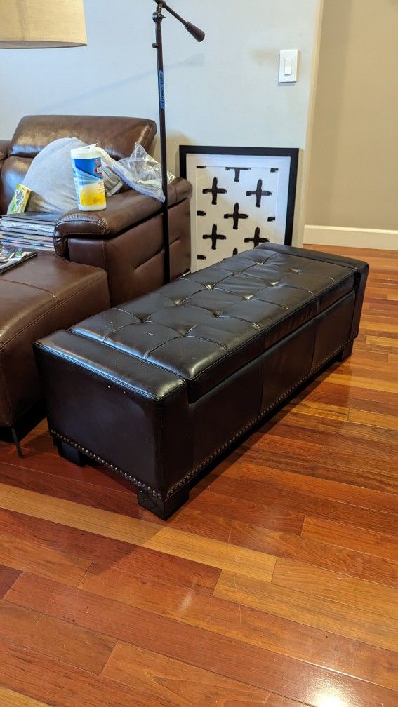 Kirkland storage sale bench