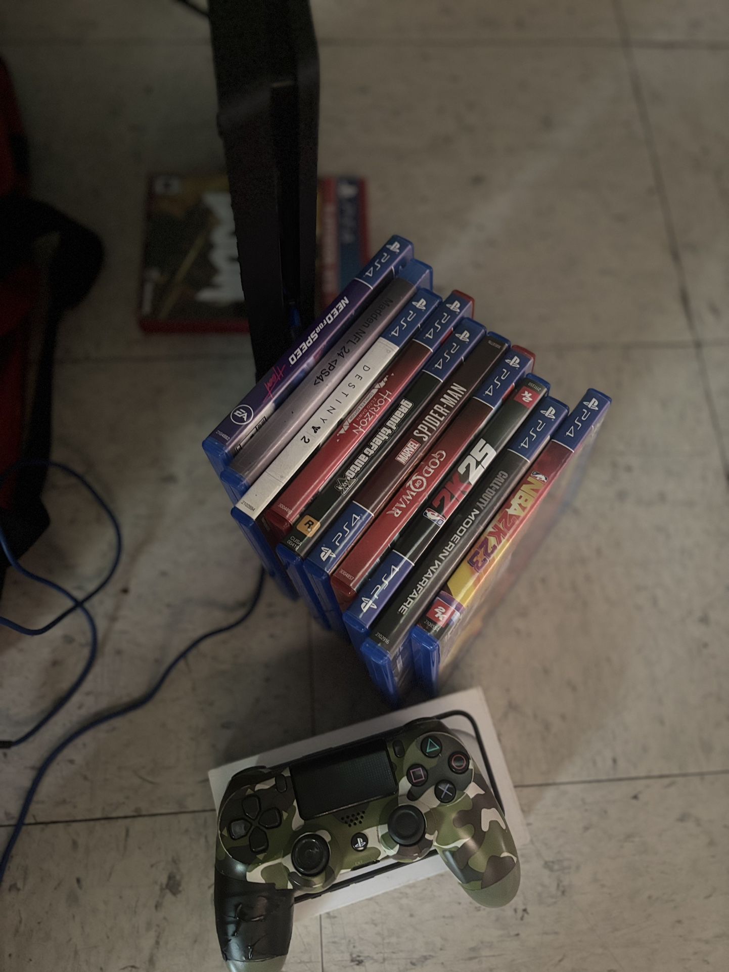 PS4 With Bunch Of New Games