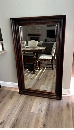 Solid Wood Mirror
