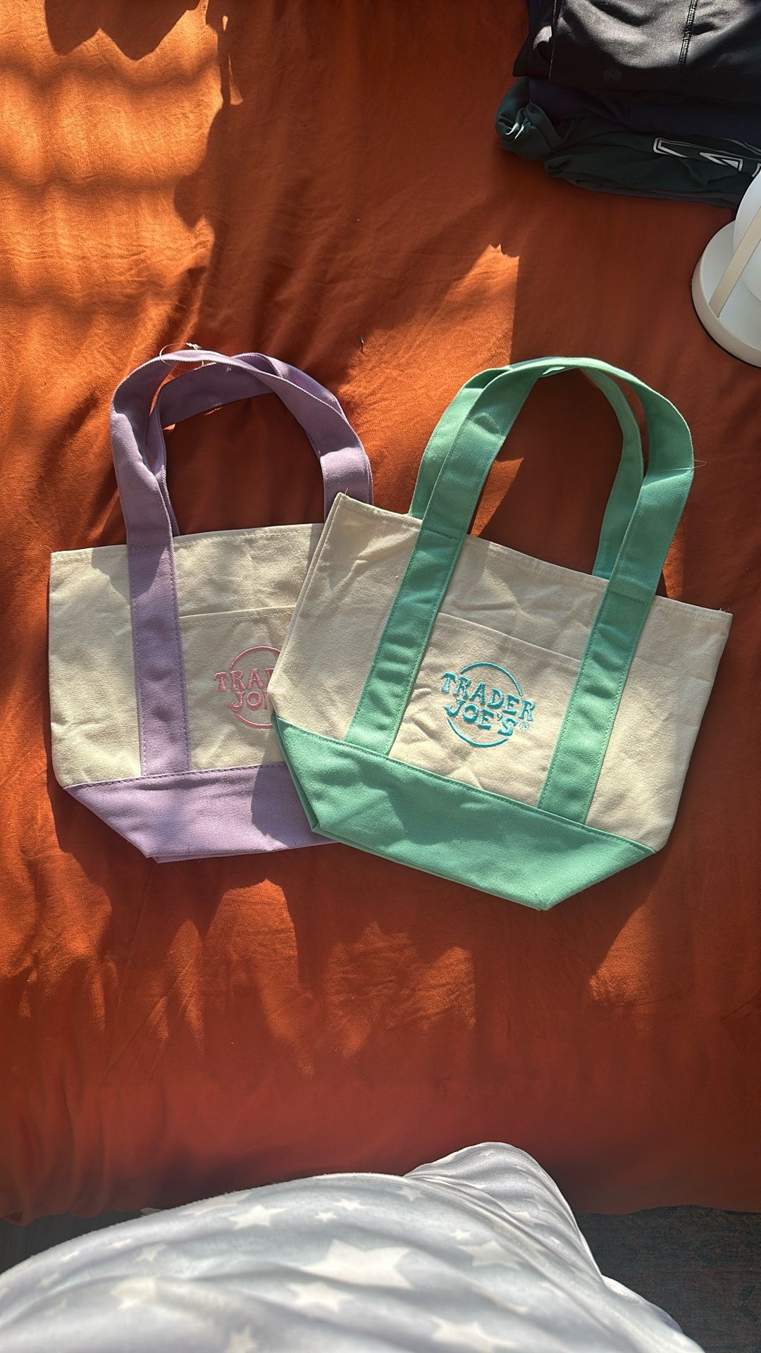 Trader Joe’s Mini Pastel Tote Bag