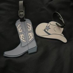 Cowboy Hat And Boot Luggage Tags 