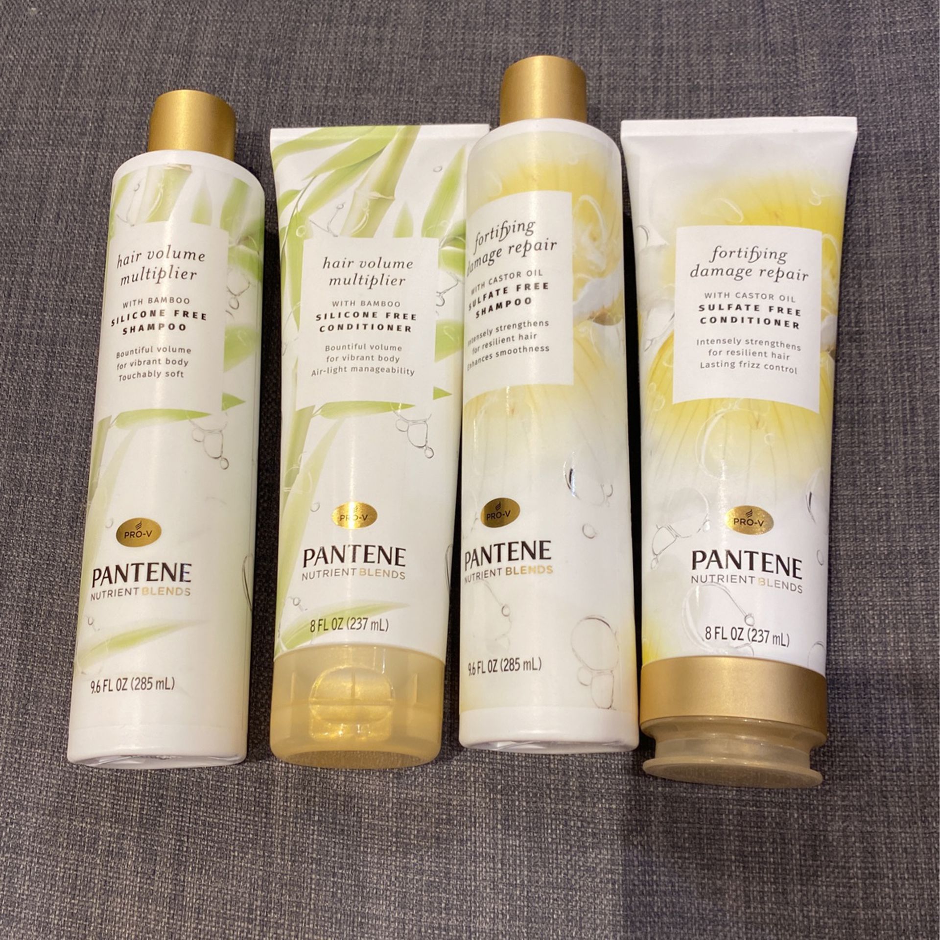 Pantene Nutrient Blends Shampoo And Conditioner Lot Of 4 For $20