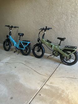 Lectric xp4- 750w motor- long range battery- 2 E bikes