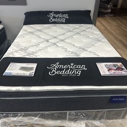 14in Pillow Top Mattress Set!! Queen Size