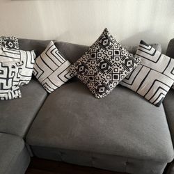 Juego De Sofá En Forma De L Grandes 