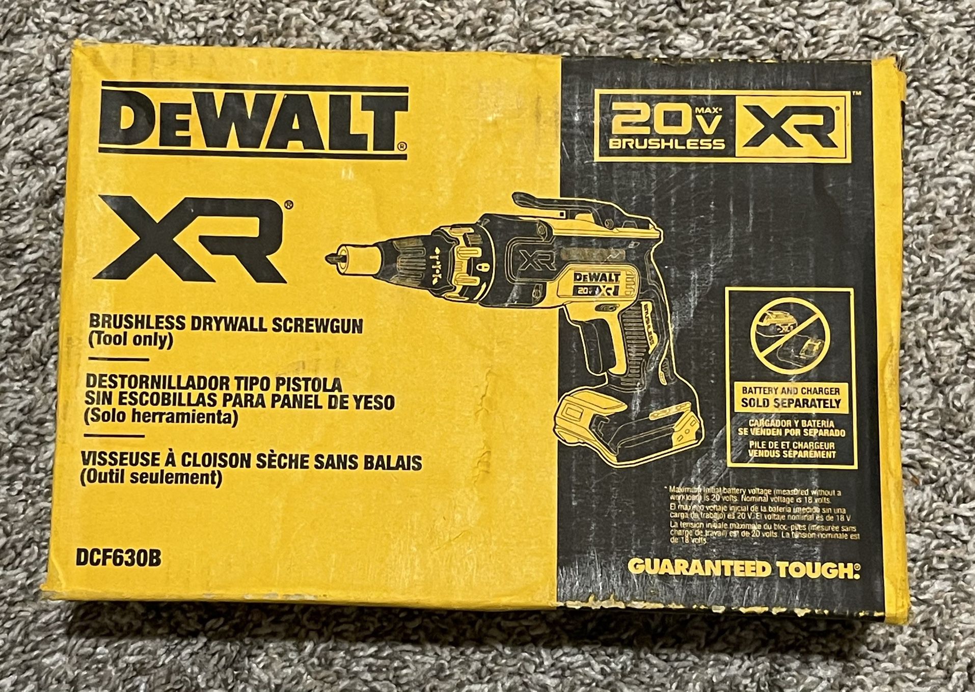 DeWalt 20V XR Drywall Screwgun