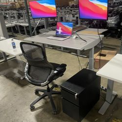 Standing Desk!! 46x30 Electric Height Adjustable Table! Multiple Sizes Available!