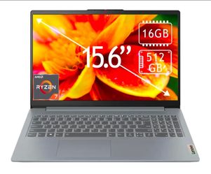 NEW IN SEALED BOX~Lenovo IdeaPad Slim 3 15.6" Full HD Touchscreen Laptop – AMD Ryzen 7 5825U, 16GB Memory, 512GB SSD, Arctic Grey