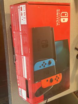 Nintendo Switch 32GB (Neon Red/Blue Joy-Cons) no games included