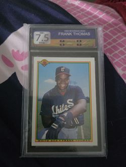1990 Bowman Frank Thomas #320 VCG 7.5