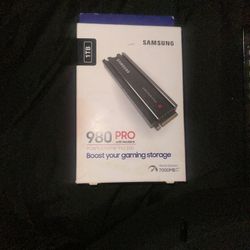 Samsung 1TB SSD 980 Pro w Heatsink