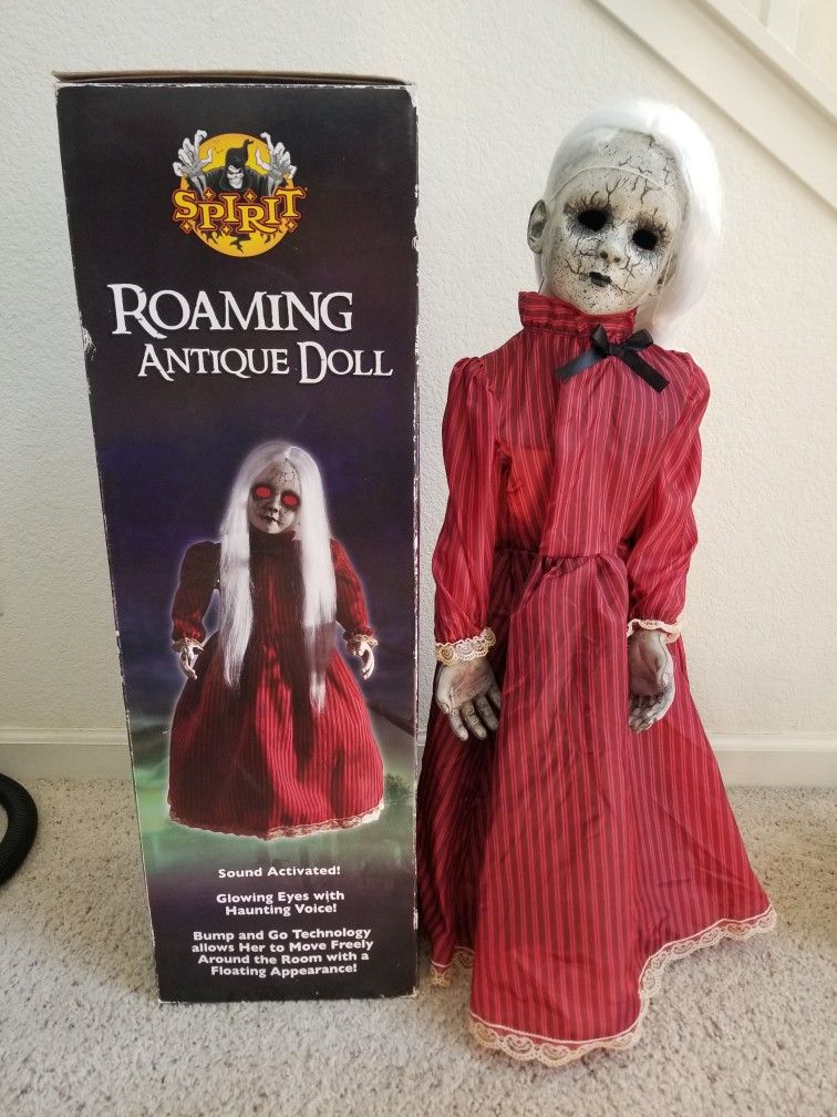Spirit Halloween Roaming Rosie Antique Doll