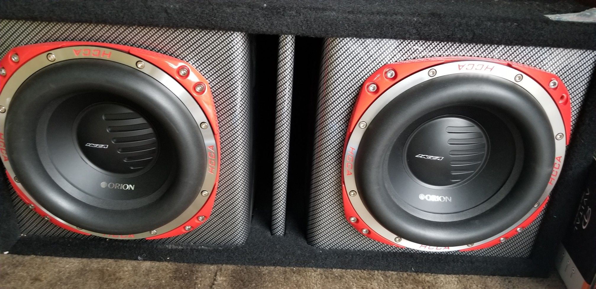 Orion 10 inch subs and amp