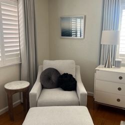 Ashley Maitelynn Chair and Ottoman 