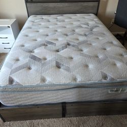Move Out Queen Size Bed Frame With Mattress from Mattress Firm