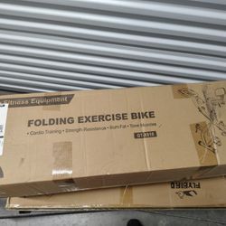 Folding Exercise Bike And Abdominal Workout Equipment 
